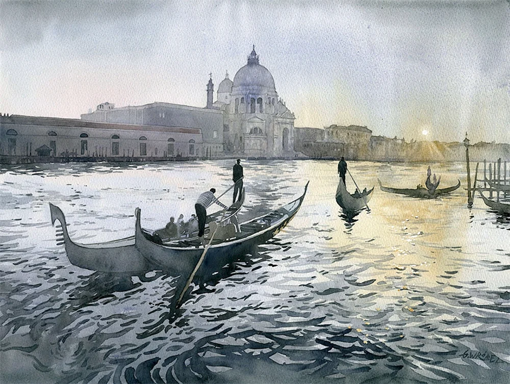 Gzhegorz Vrubel Aquarell