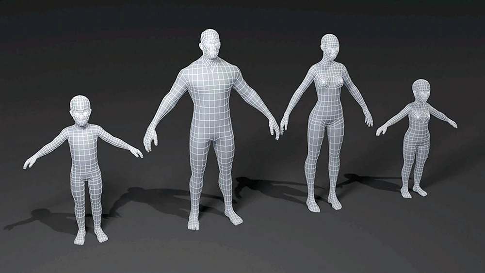 Human Base Mesh