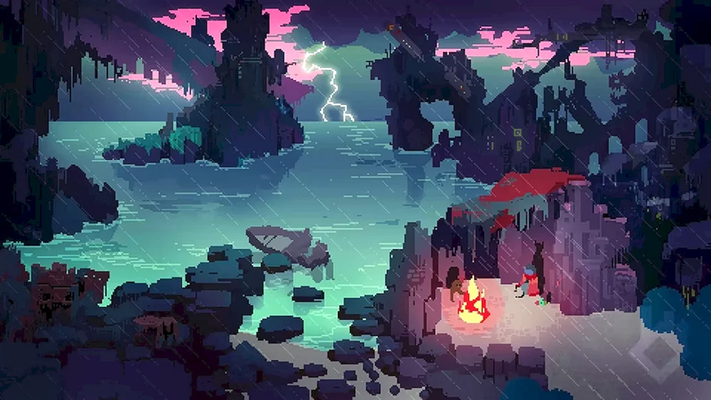 Hyper Light Drifter Pixel Art