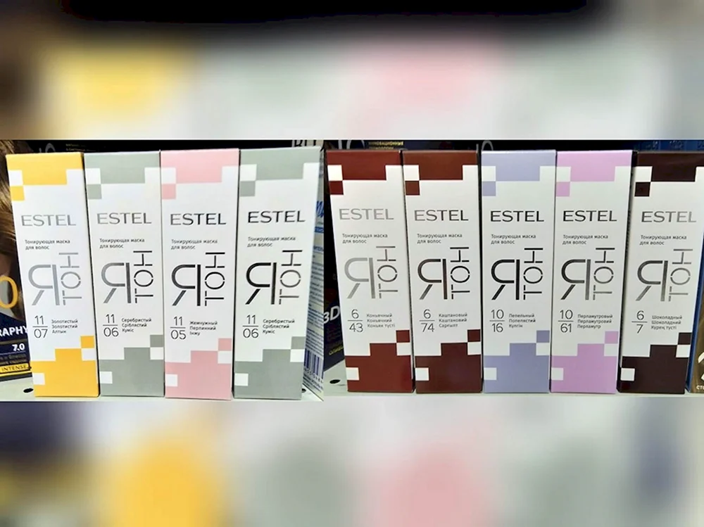 Ich töne Estel Maske Palette
