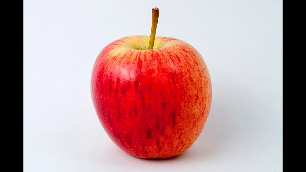 Rote Äpfel auf weißem Hintergrund