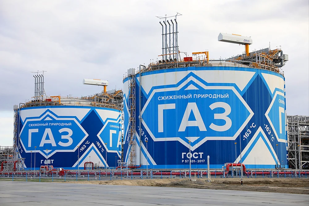 Yamal LNG Tanks