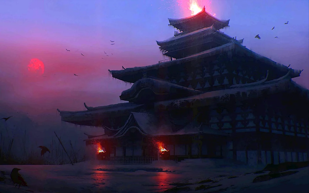 Berg Fujiyama in Japan