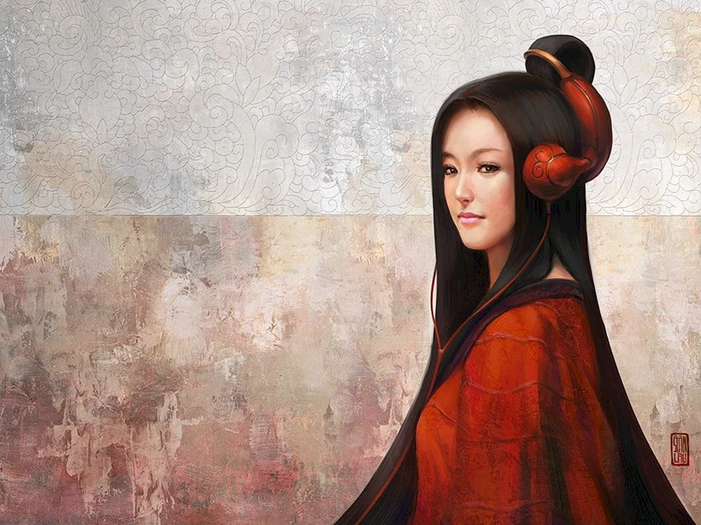 Japanisches Mädchen