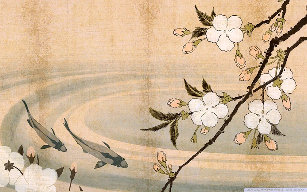 Suibokuga japanische Malerei