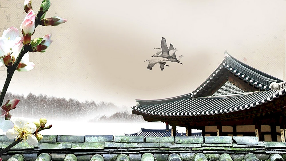 Chinesischer Stil Hintergrund