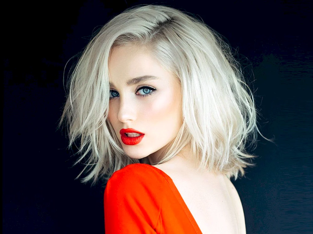 Bright blonde