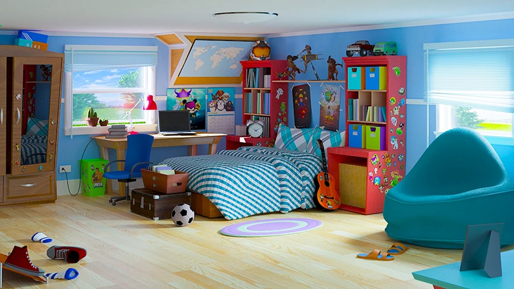 Kinderzimmer für Jungen