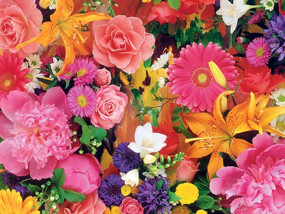 Helle Blumen