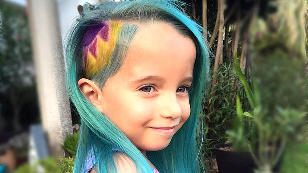 Farbige Haare für Kinder