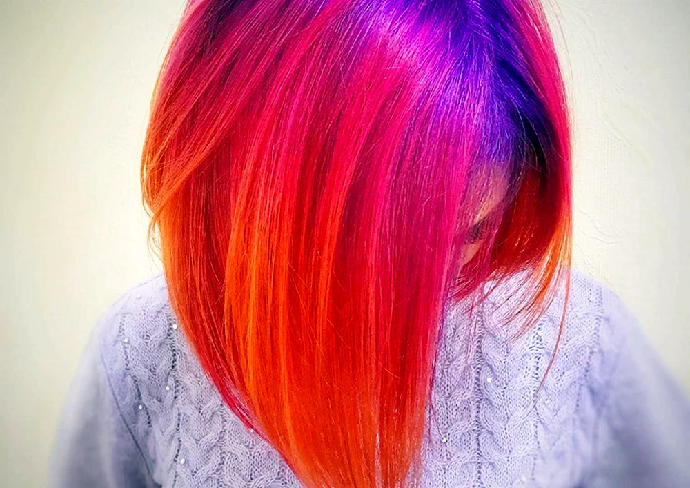 Rot balayage
