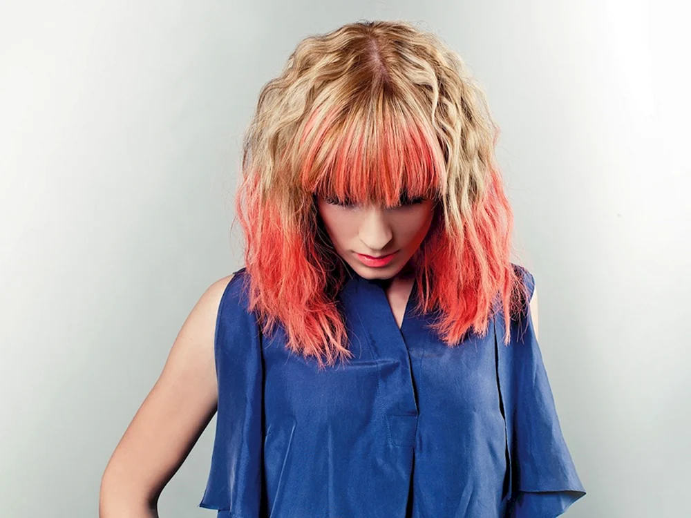 Farbige Haare