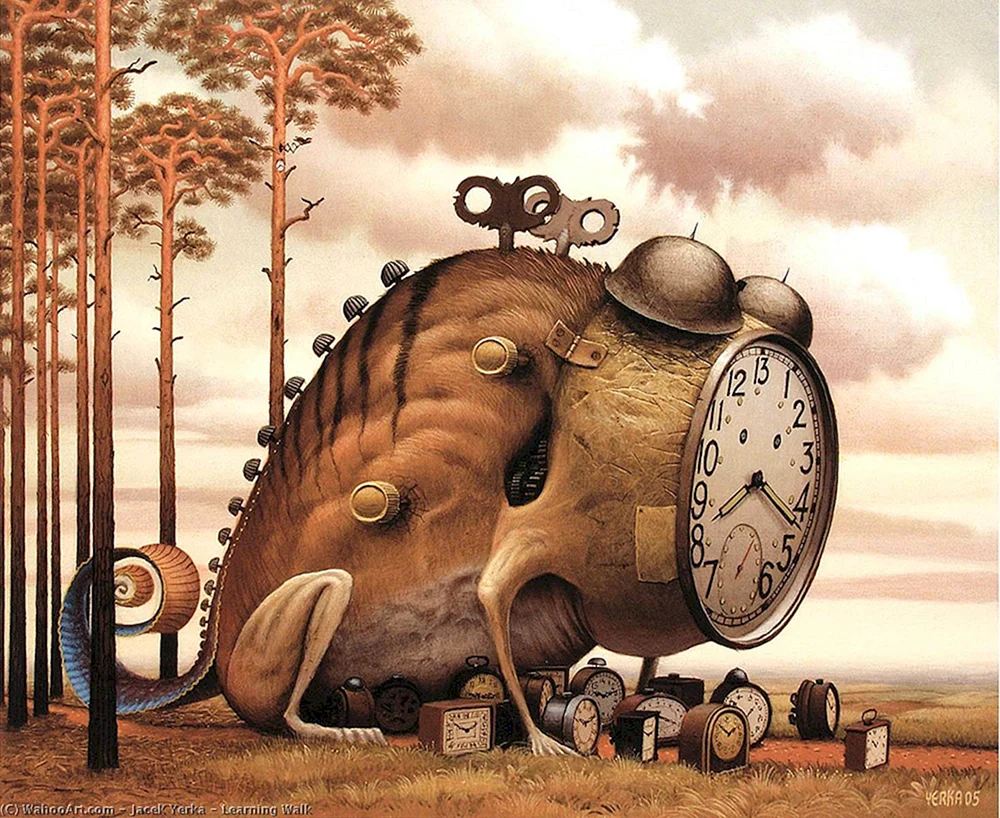 Surrealistischer Künstler Vladimir Kusch