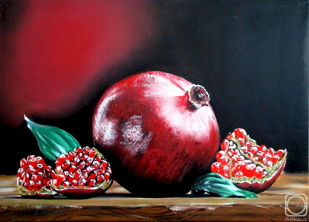 Rober Über Stillleben Granatapfel