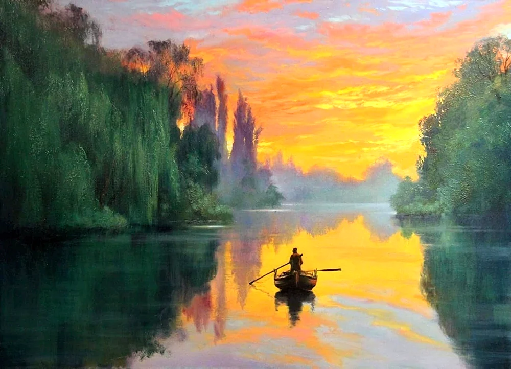 Igor Sacharow Künstler Gemälde