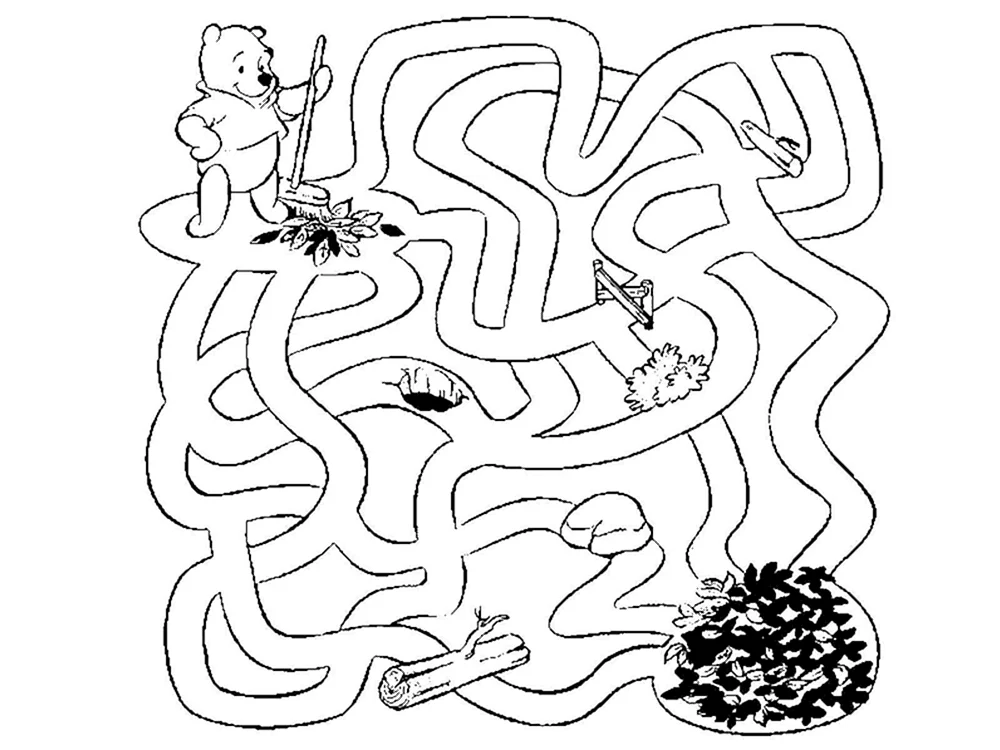 Labyrinthspiel für Kinder 7 Jahre