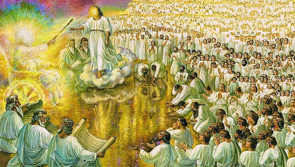Die Ikone des Herrn Jesus Christus Himmelreich
