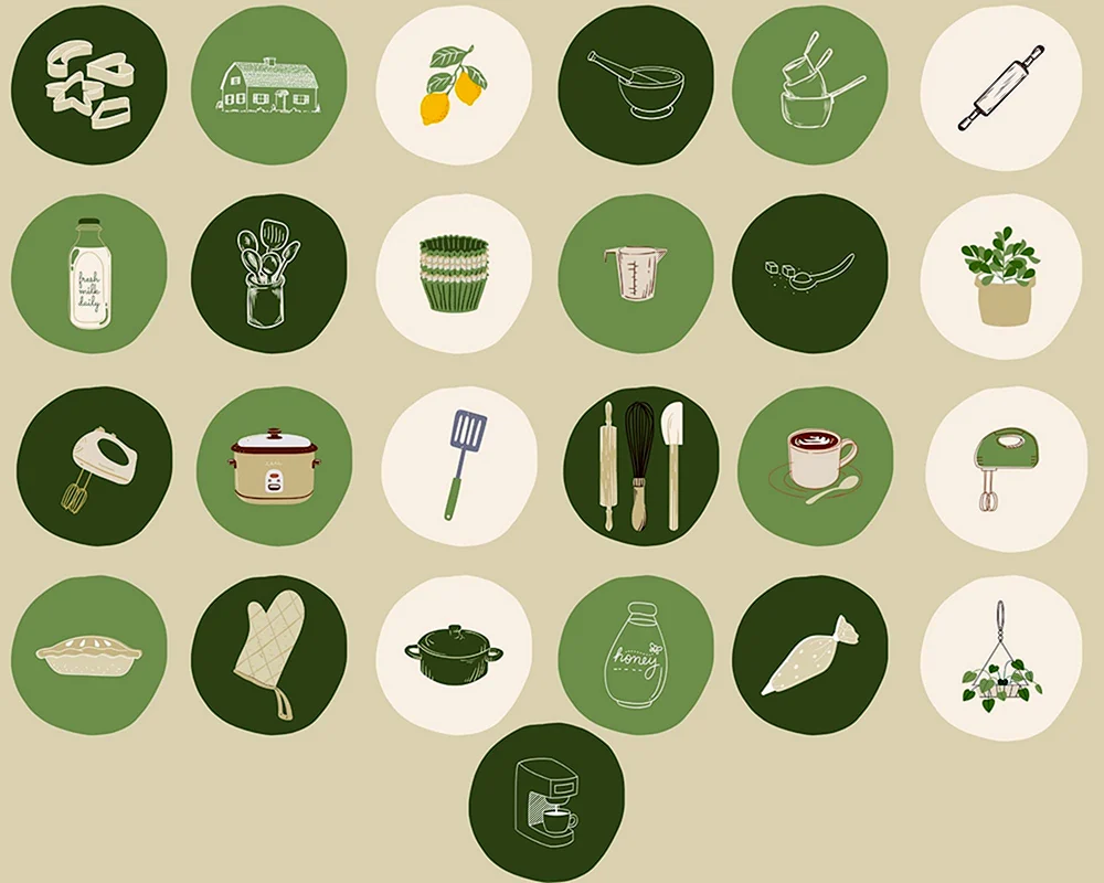 Icons für Minimalismus