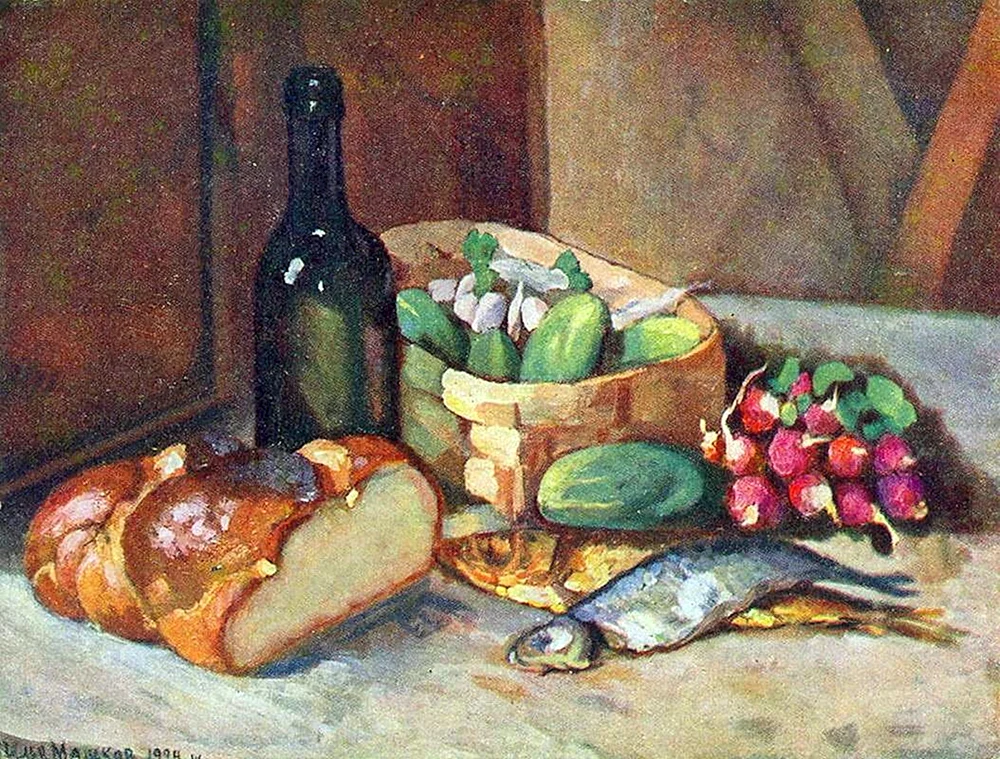 Ilya Iwanowitsch Maschkow Stillleben