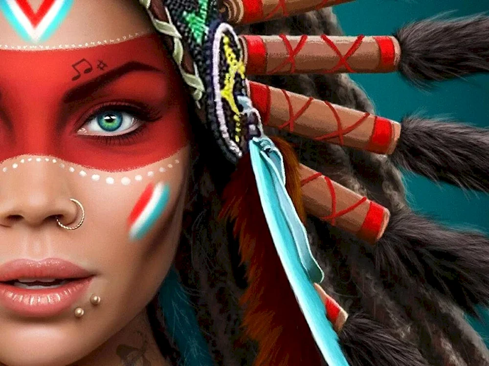 Indianische Rotaugen