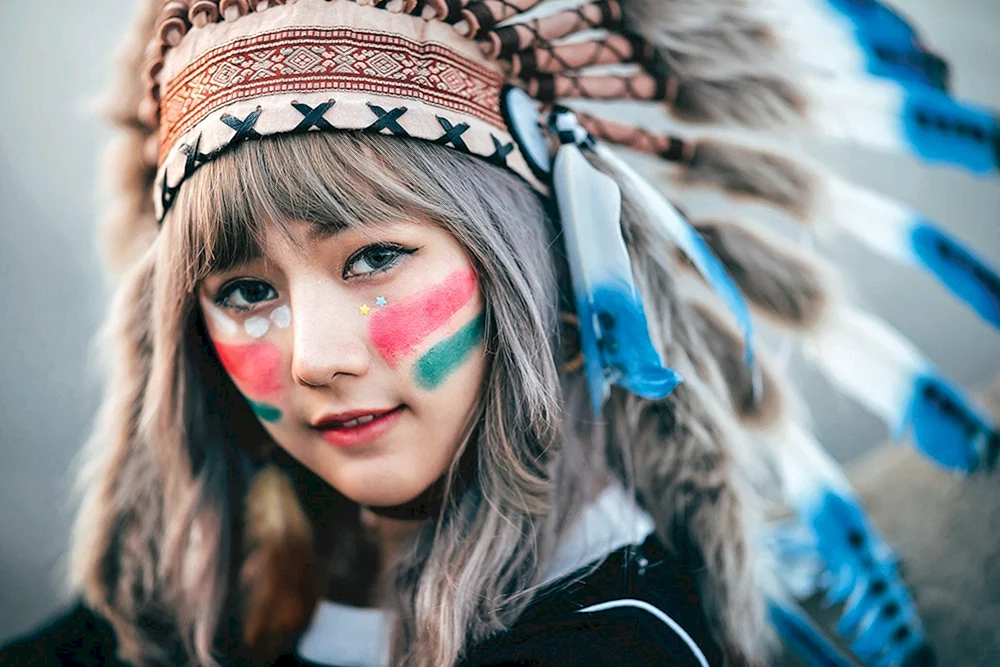 Indianermädchen