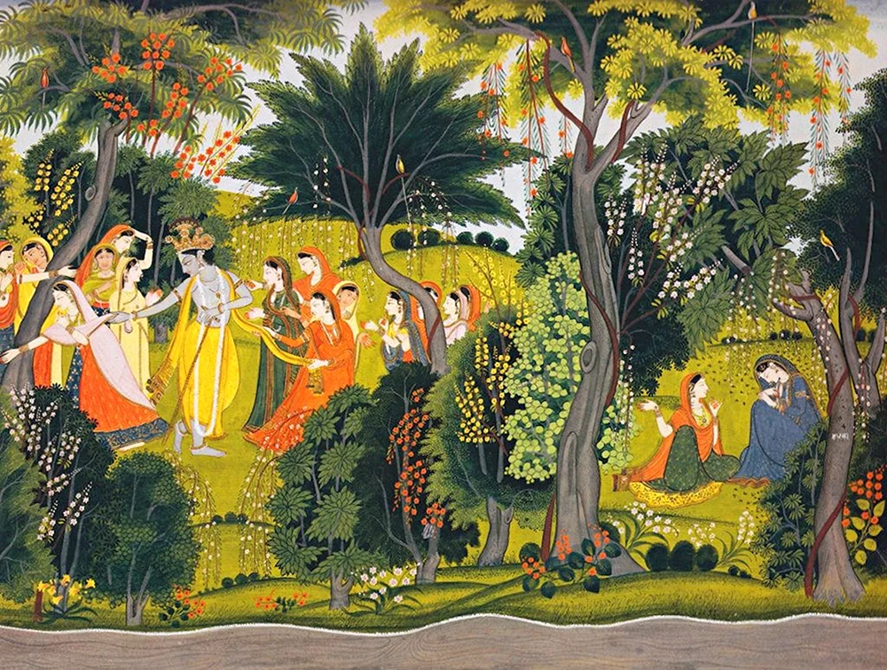 Indische Malerei von Kangra