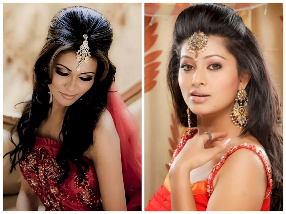 Indische Langhaarfrisuren