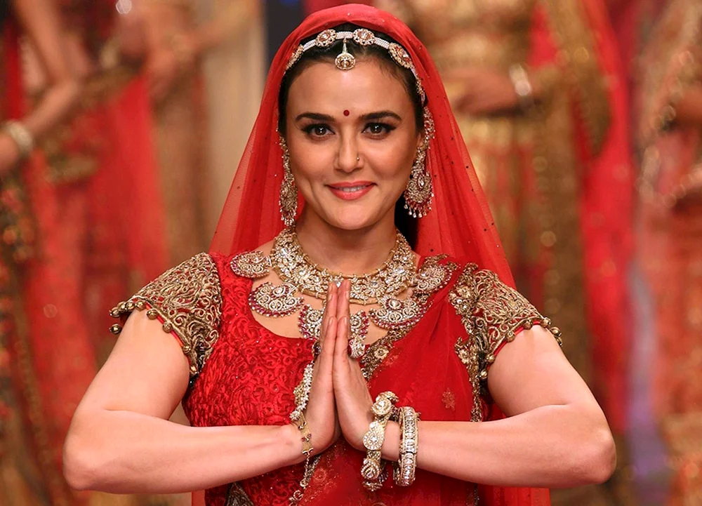 Indische Schauspielerin Preity Zinta