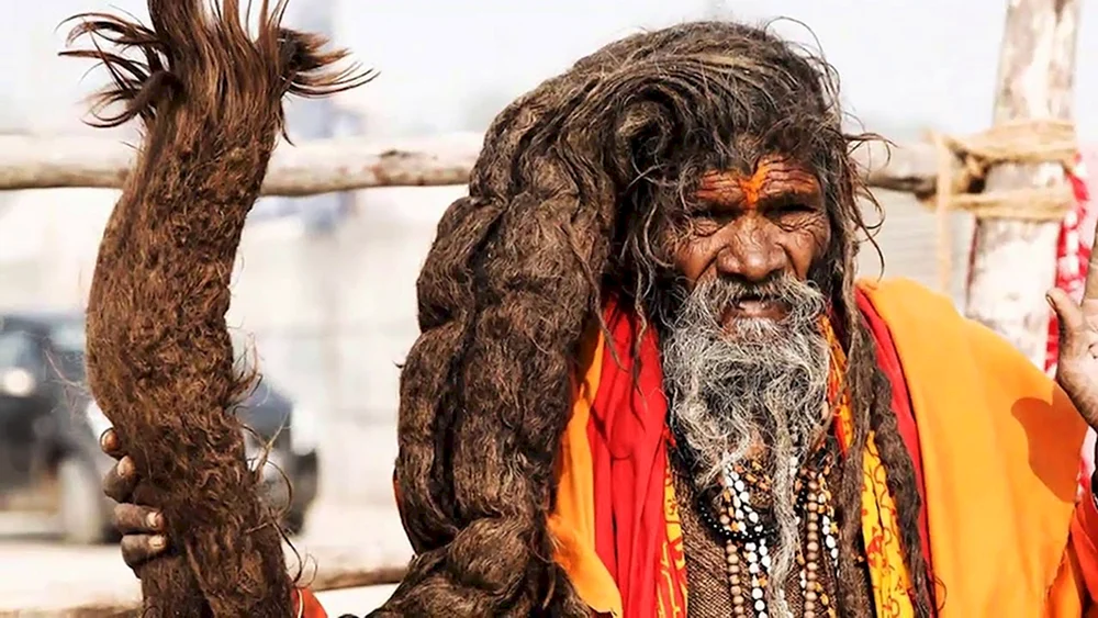 Indischer Sadhu-Asket Amar