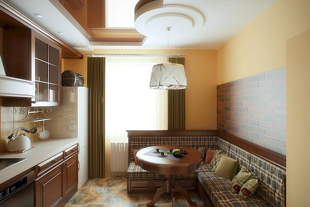 Kücheninterieur in einer Wohnung