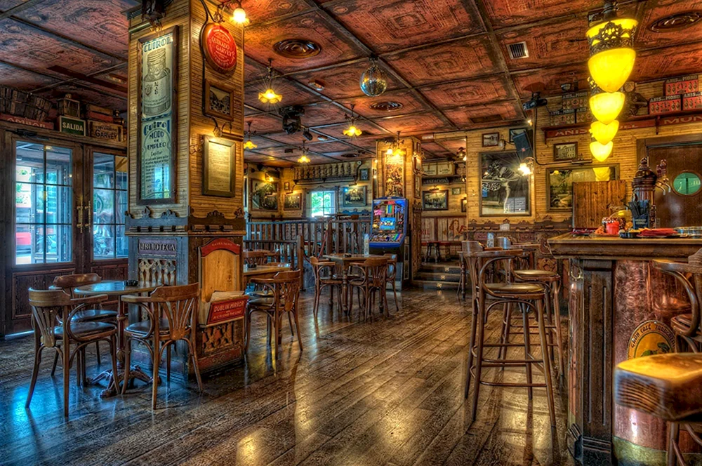 Wild West Saloon-Interieur