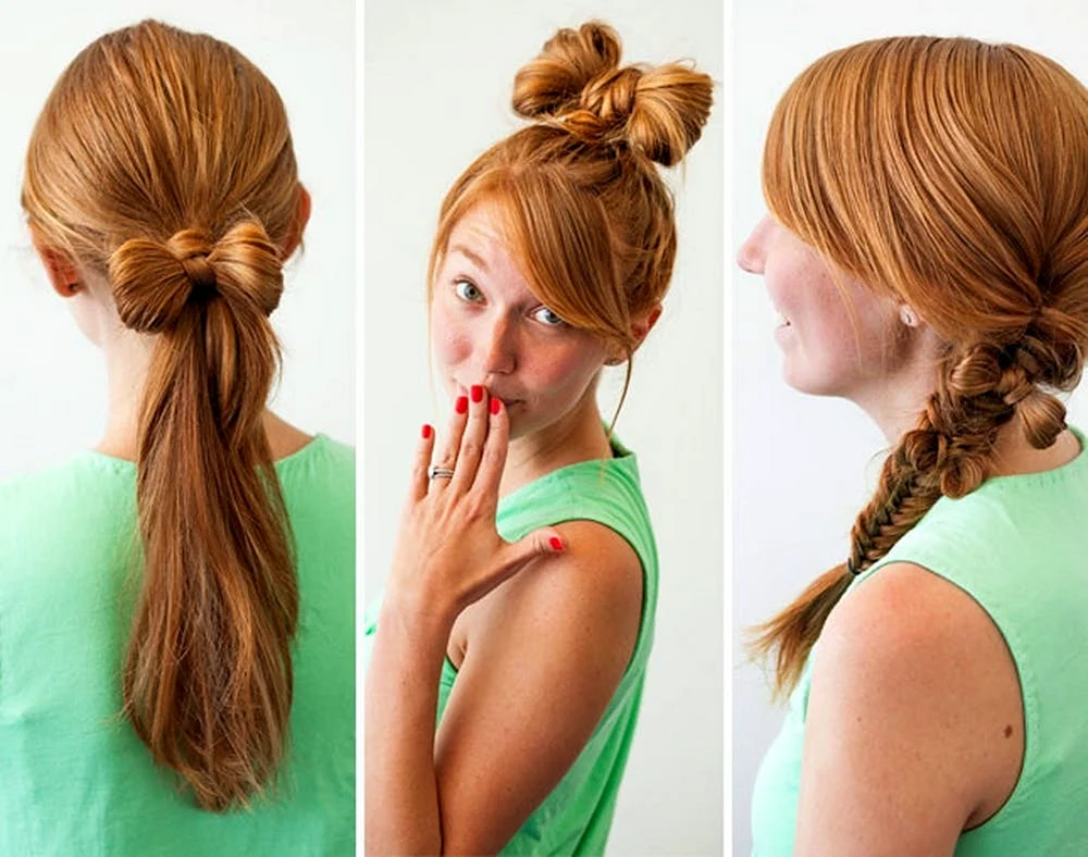Schnelle Frisuren