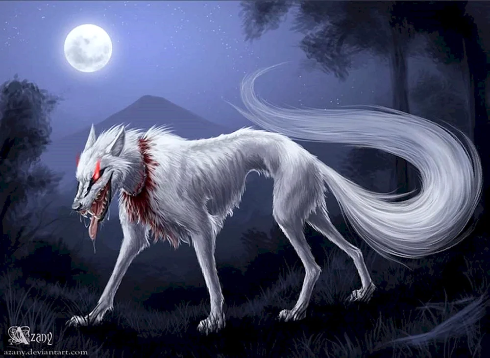 Wölfe MTG art