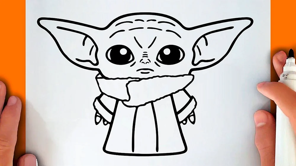 Yoda Malbuch