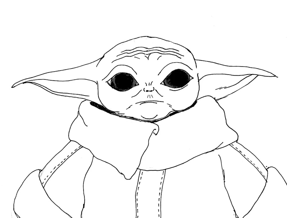 Yoda Malbuch
