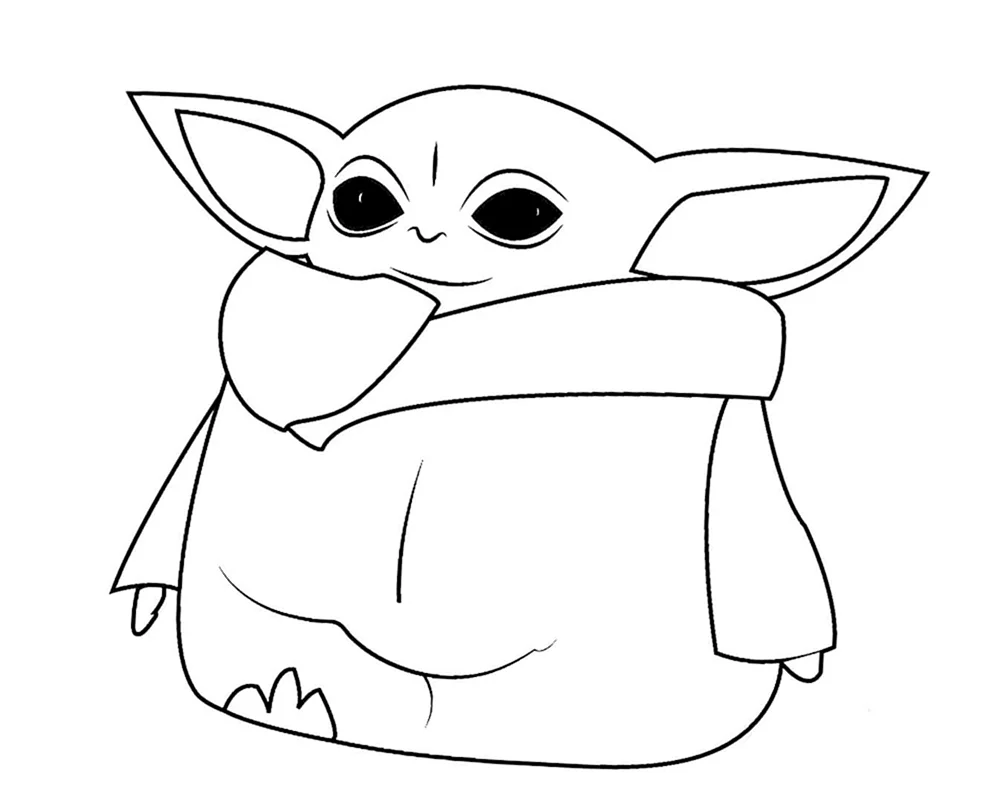 Star Wars Malbuch Baby Yoda. wars