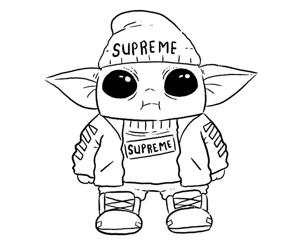 Yoda Malbuch
