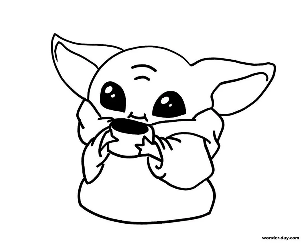 Star Wars Yoda Baby