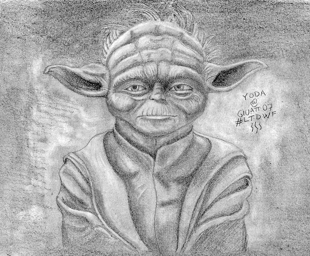 Yoda Zeichnung