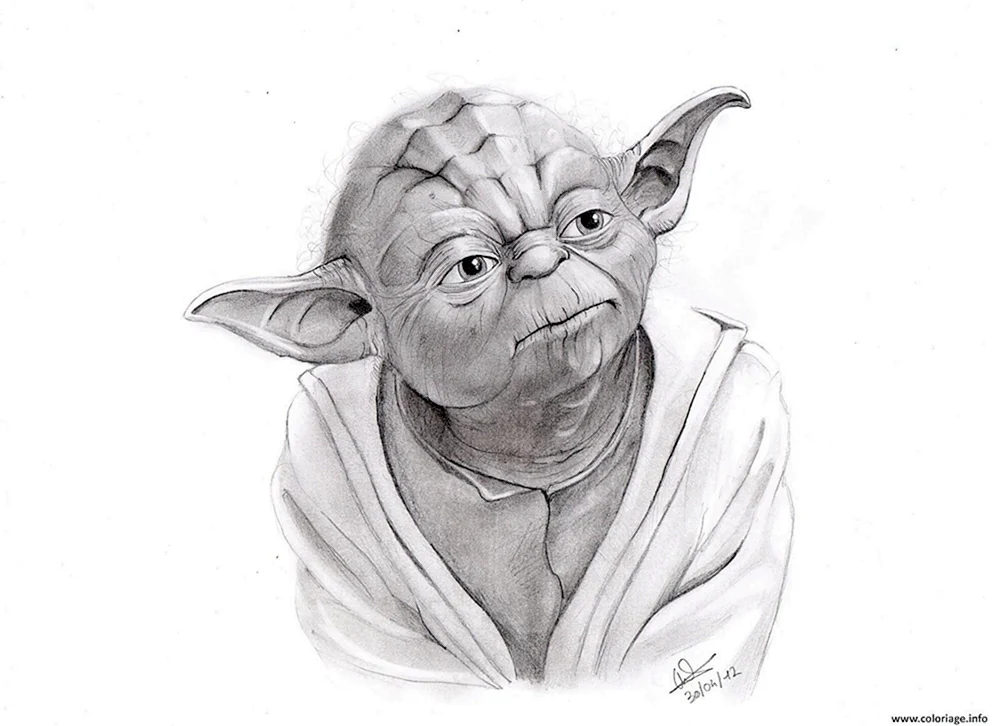 Yoda Ausmalen
