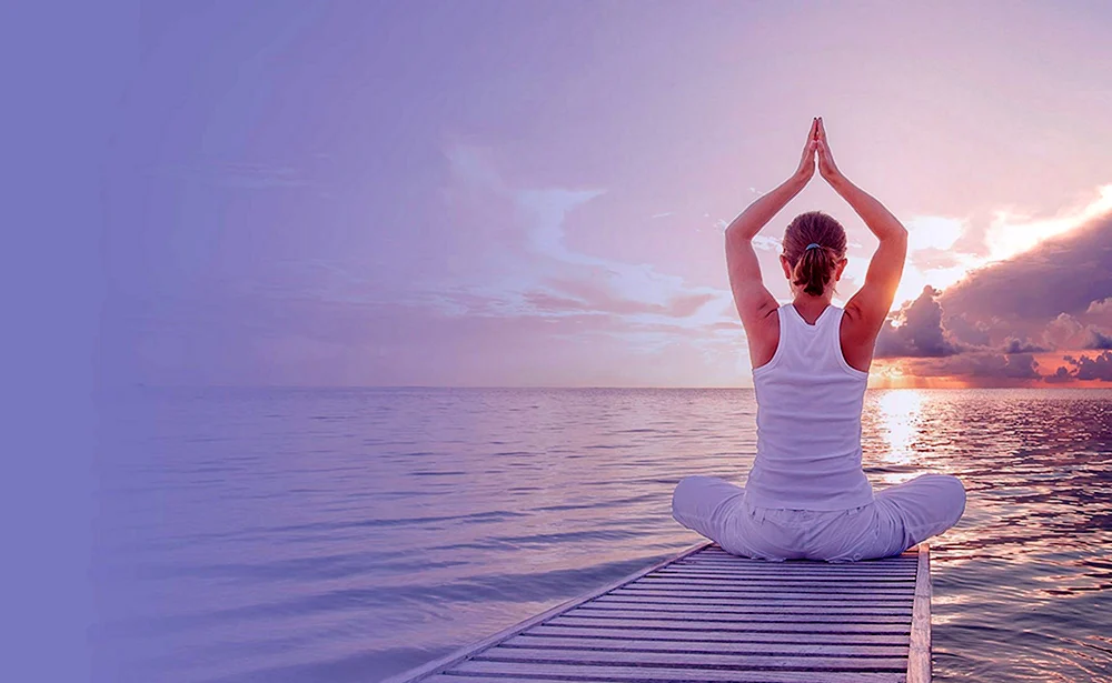 Yogahintergrund