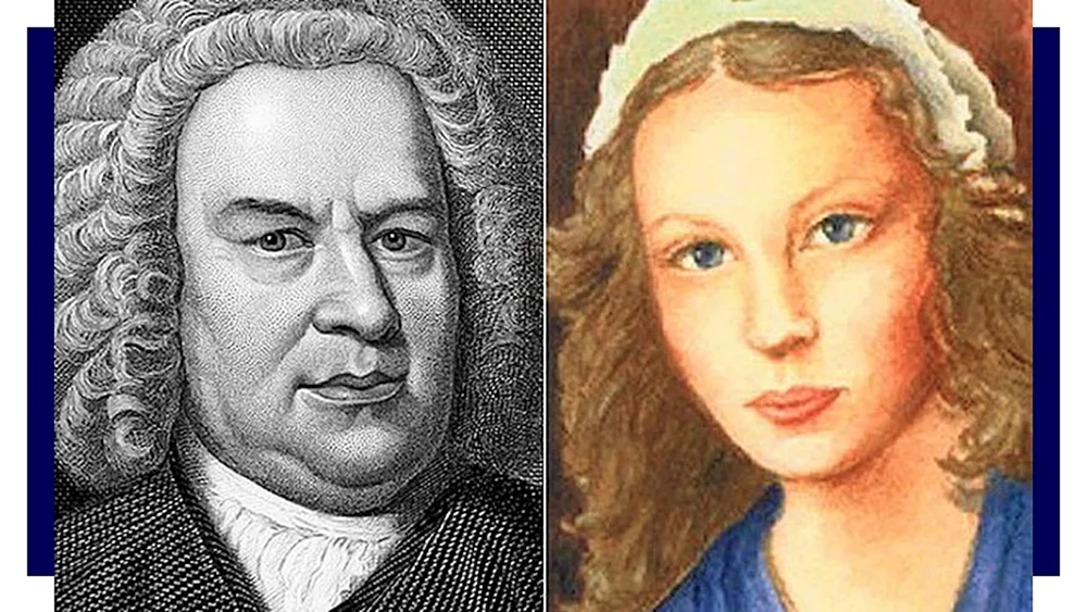 Johann Sebastian Bach und seine Frau