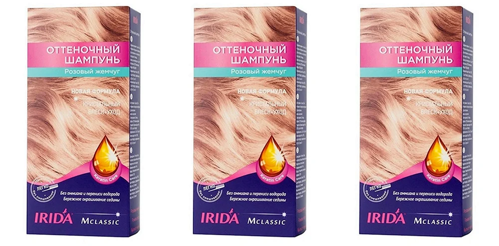 Irida Tönungsshampoo-Palette