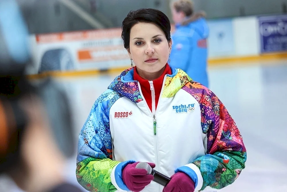 Irina Slutskaya Eiskunstläuferin