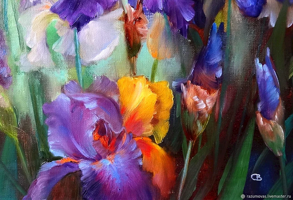 Iris Künstlerin Marianne Broome