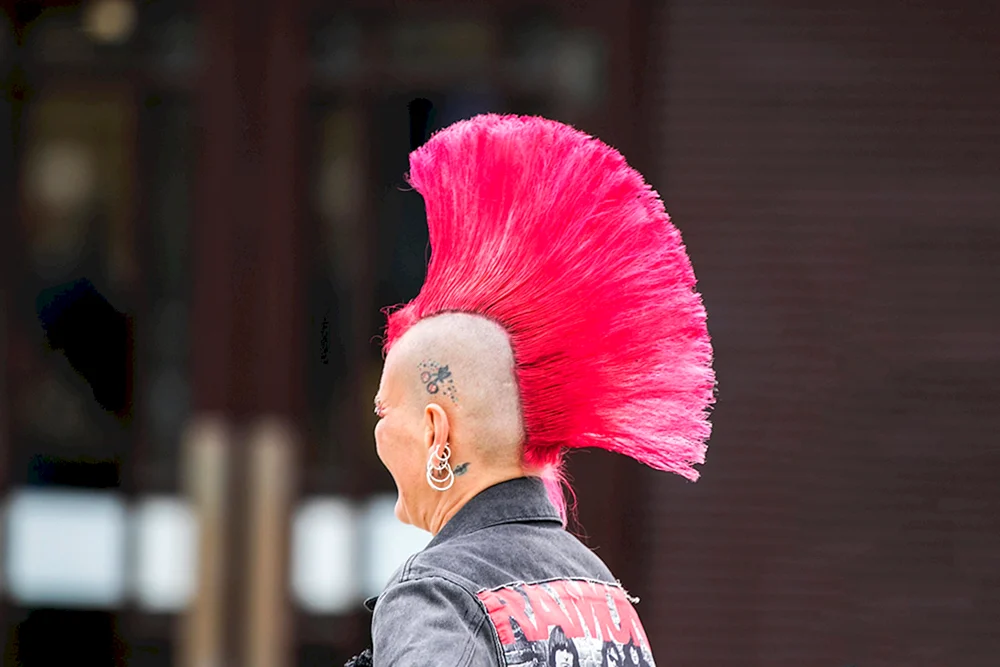Hahn-Haarfrisur Frisuren
