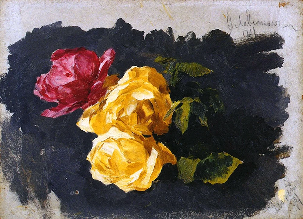 Isaac Iljitsch Levitan Kornblumen