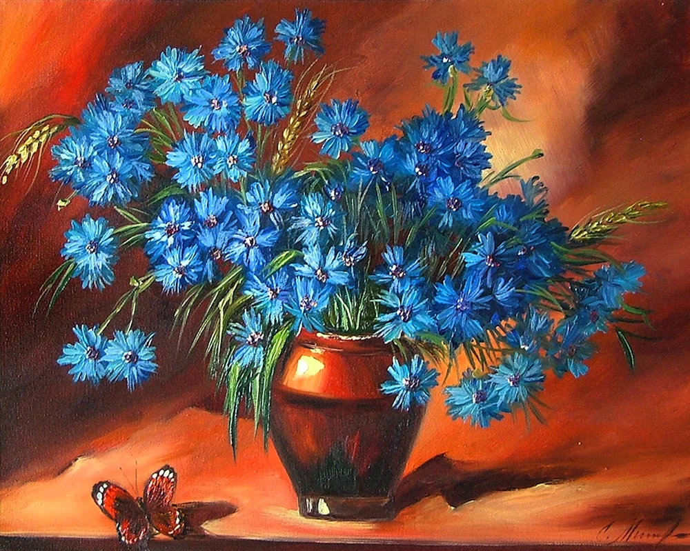 Levitaner Kornblumen 1894