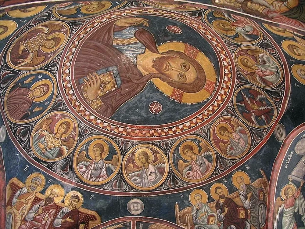 Byzantinische Kunst Fresken