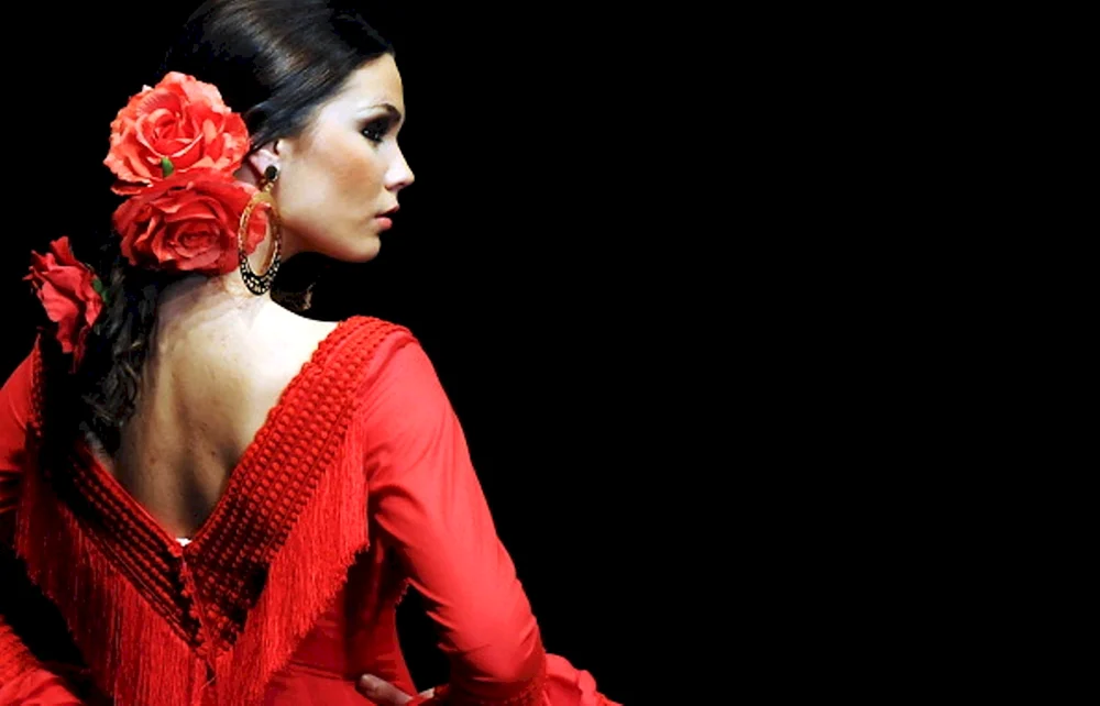 Spanischer Flamenco-Tanz